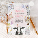 Search for animal farm birthday invitations Barnyard party