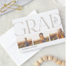 Search for 3 photo graduation invitations Typography