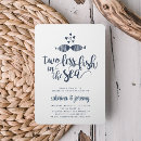 Search for two less fish invitations In the sea