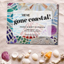 Search for beach moving announcement cards We have moved