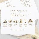 Search for modern wedding programmes Calligraphy