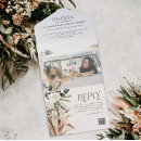 Search for rustic photo wedding invitations Botanical