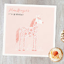 Search for unicorn napkins whimsical
