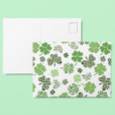 Search for shamrock postcards St patrick's day