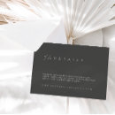 Search for wedding enclosure cards Modern minimal simple