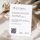 Search for wedding enclosure cards qr code