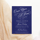 Search for royal blue bridal shower invitations Navy