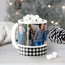Search for black and white buffalo plaid mugs Modern