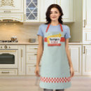 Search for retro diner aprons Vintage