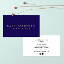 Search for clothing boutique business cards Simple