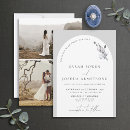 Search for 3 photo wedding invitations Simple
