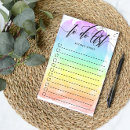 Search for rainbow post it notes To do list