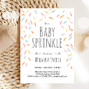 Search for confetti baby sprinkle invitations Sprinkles