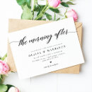 Search for post breakfast wedding invitations Calligraphy