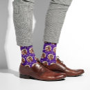 Search for purple mens socks White