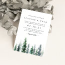 Search for hunter green wedding invitations Pine forest