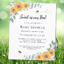 Search for bee 4x5 invitations Watercolor