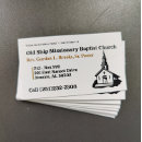 Search for pastor business cards Church