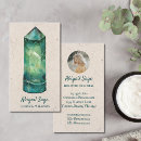 Search for crystal business cards Meditation