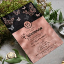 Search for shimmer invitations Rose gold
