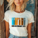 Search for 29th february birthday tshirts Leapling