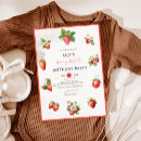 Search for red 1st birthday invitations Farmers market