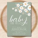 Search for green daisy invitations Floral