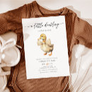 Search for a little duckling is on the way baby shower invitations Mother to be