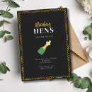 Search for champagne hen party invitations Bachelorette
