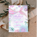 Search for rainbow mermaid invitations Under the sea party