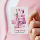 Search for vacuum cleaner business cards Cleaning services