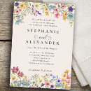 Search for country wedding invitations Bohemian botanical cottage garden