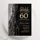 Search for black the 60th birthday invitations For her