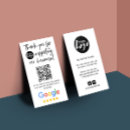 Search for google review business cards Social media
