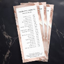Search for spa menu rack cards Flowers