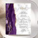 Search for purple and gold menus Geode gemstone