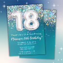 Search for 18th balloons birthday invitations Modern