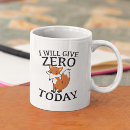 Search for funny animal pun mugs For fox sake