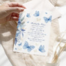 Search for butterfly kisses baby shower invitations Watercolor