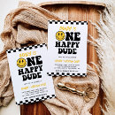 Search for happy face birthday invitations Smile