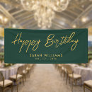 Search for emerald green gold birthday Elegant