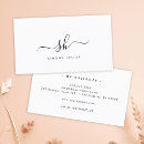 Search for brushed business cards Elegant