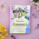 Search for 90s birthday invitations Cassette tape