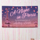 Search for paris banners Pink