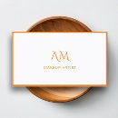 Search for orange business cards Minimal