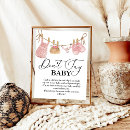 Search for clotheslines posters Boho baby shower