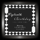 Search for harlequin invitations Black