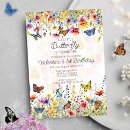 Search for butterfly digital birthday invitations Colourful