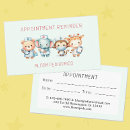 Search for children appointment cards Paediatrician