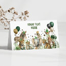 Search for elephant place cards Wild one